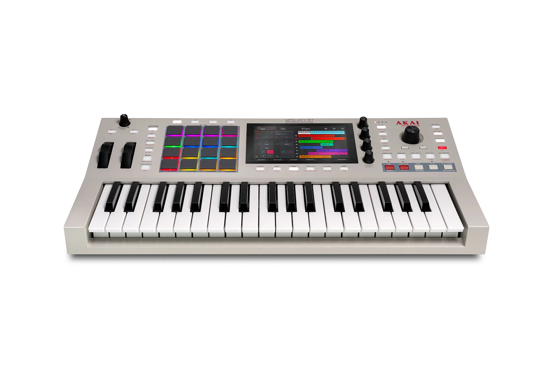 Akai MPC Key 37 G2 perspektivische Produktansicht